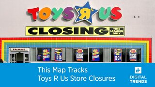 This Map Tracks Toys R Us Store Closures