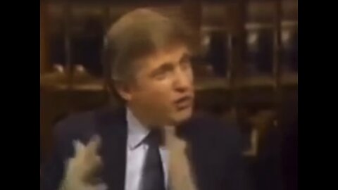 Interview Of Donald J. Trump In 1989 [The Man Is Consistent]