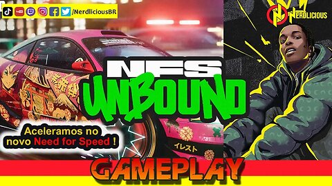 🎮 GAMEPLAY! NEED FOR SPEED UNBOUND é muito atraente, mas ainda pode melhorar. Confira uma Gameplay!