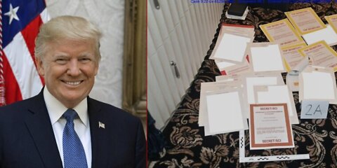 Donald Trump Has Perfect Response to FBI’s ‘Gotcha’ Photo of ‘Top Secret’ Docs Scattered All Over Ma