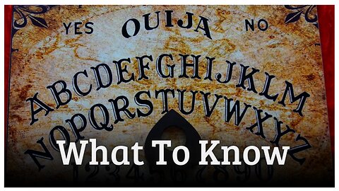 Ouija Board Guide