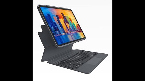 ZAGG Pro Keys Detachable Case & Wireless Keyboard with Trackpad for Apple iPad Pro 12