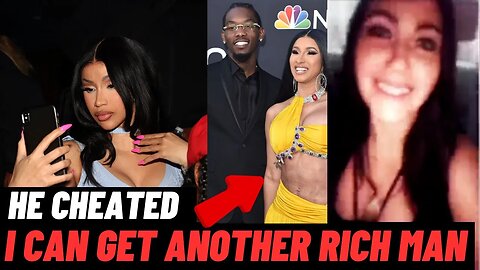 Cardi B Says "Even After Divorce I Can Still Get A Rich Man"