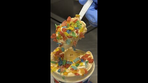 Fruity Pebbles Orange Dream Concrete