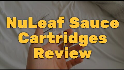 NuLeaf Sauce Cartridges Review - Cheap and Tasty