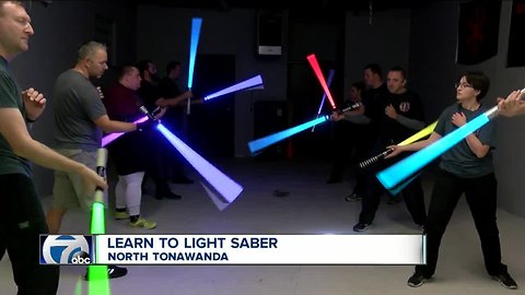 The force is strong at this North Tonawanda light saber school