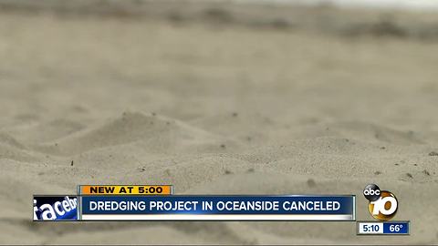 Frustration after Corps cancels Oceanside Harbor dredging