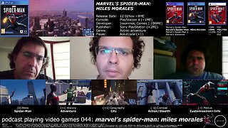 +11 004/004 006/013 002/007 podcast playing video games 044: marvel's spider-man: miles morales