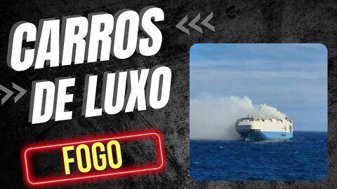 NAVIO AFUNDOU COM CARROS DE LUXO