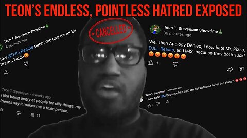 EXPOSING Teon T Stevenson’s Unjustifiable HATRED ft. DJLL, ISM, & Lenix O