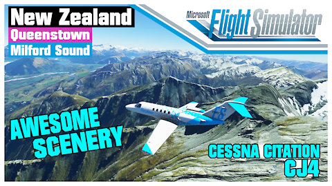 Microsoft Flight Simulator 2020 - New Zealand awesome scenery