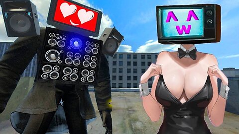 5 NEW TV WOMAN STUCK! TV MAN ARMY VS SKIBIDI TOILET ARMY In Garry`s Mod!