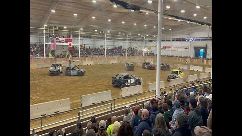 Demolition Derby - Topsfield Fair 2022