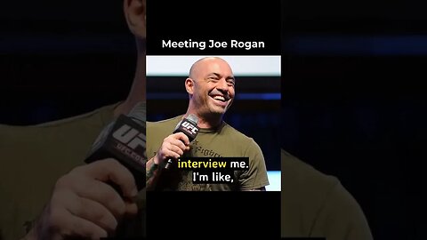 Meeting Joe Rogan In The Octagon || Cameron Saaiman #shorts #fyp #mma #ufc #foryou #fight