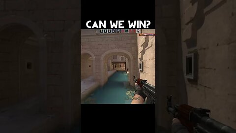 ANUBIS 2V4 CLUTCH IN CSGO #csgo #vacban #clutch #anubis #1tap #shorts