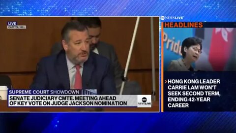 Sen Cruz: If Confirmed Judge Jackson Will Be The Most Extreme SC Justice Ever