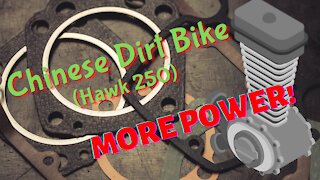 Cheap Performance Gain TT250 Head Gasket in a Hawk 250 - Part 2: Gasket Swap