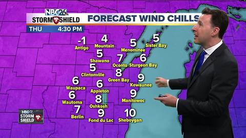 Michael Fish's NBC26 weather forecast