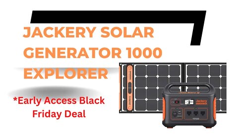 Jackery 1000 Solar Generator-See Comments #travel #jackery #shorts