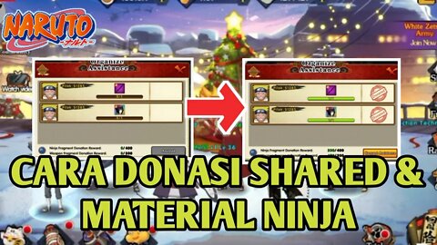 Tutorial Donasi Shared & Material Ninja Lainnya