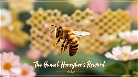 The Honest Honeybee’s Reward | A Heartwarming Story for Kids | English Story For Kids