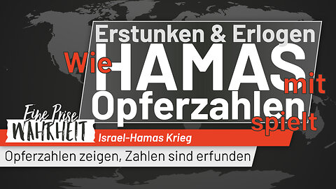 Erstunken & Erlogen: Wie Hamas mit Opferzahlen spielt