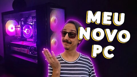 NOVO PC GAMER NO CANAL! Capturei um PC GAMER para criar Conteúdo! NVIDIA RTX 3060, Ryzen 7 5800X!