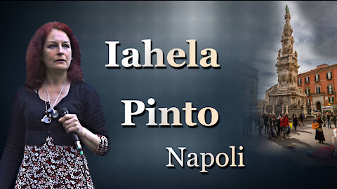 Iahela Pinto al “Liberiamo Napoli” il 25 aprile a Napoli