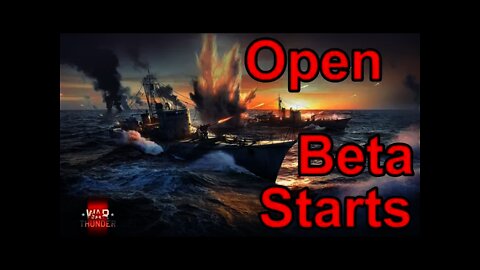 War Thunder - Naval Open Beta Starts! I have to Grid up again