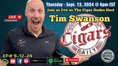 The Cigar Dudes Podcast Live Stream