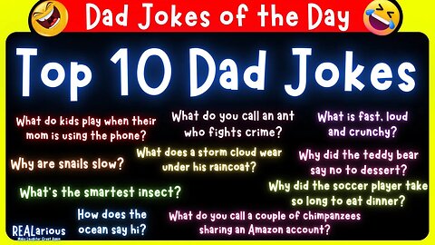 Top 10 Dad Jokes to Get Your Day Started