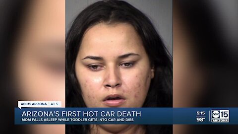 3-year-old girl dead after being found in parked car, mom arrested