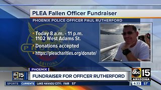 Fundraiser for fallen Phoenix Police Officer Rutherford