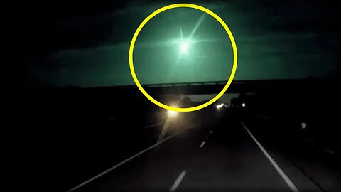 Fireball Illuminates Southern Sky: Cosmic Drama Captured