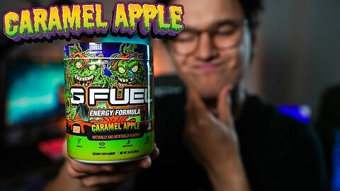 Caramel Apple GFUEL Flavor Review!