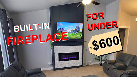 Built-in Fireplace for Under $600