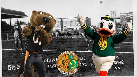 College Football Civil War in September! Oregon at Oregon State Preview with Robert Barnes!