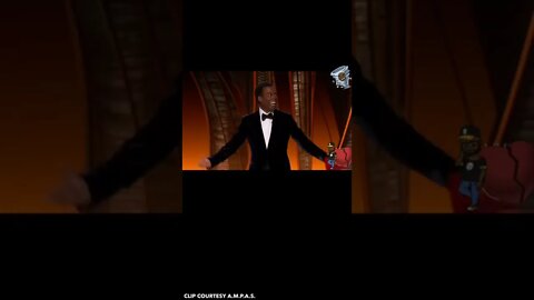 watch the uncensored moment Will Smith smacks Chris Rock on stage