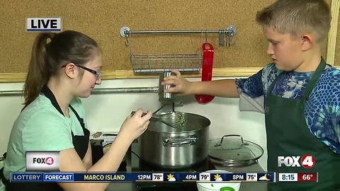 Summer camp teaches kids how to cook -- 8am live report