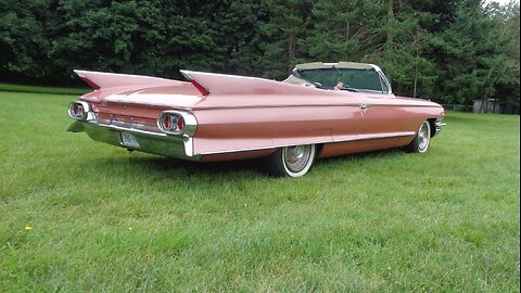 Survivor 1961 Cadillac Eldorado Biarritz Convertible in Topaz & Ride My Car Story with Lou Costabile