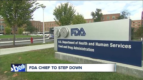 FDA commissioner who approved first drug containing cannabis steps down