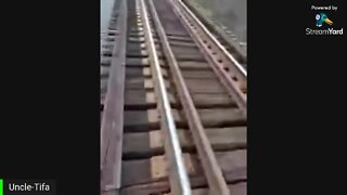 Super high train trestle