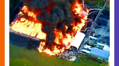 MASSIVE Warehouse FIre In Florida 🟠⚪🟣 The NPC Show