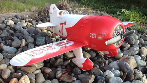 E-flite UMX Gee Bee R2 BNF RC Plane with AS3X Technology