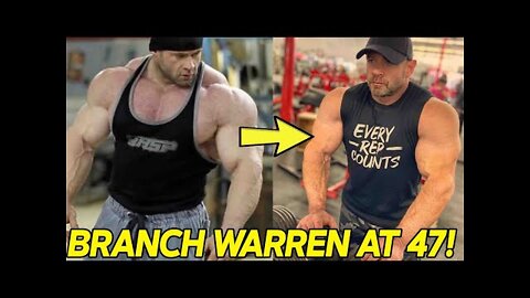 Branch Warren Physique Today! (2022) Still Intense!