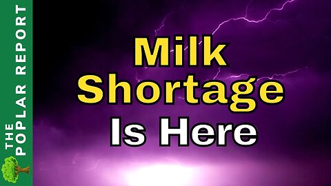 18,000 Milk Cows Gone & Other Food Shortage Updates | Empty Shelves Report