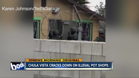 Chula Vista cracks down on illegal pot shops