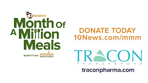 Month of a Million Meals: TRACON Pharmaceuticals supports Feeding San Diego