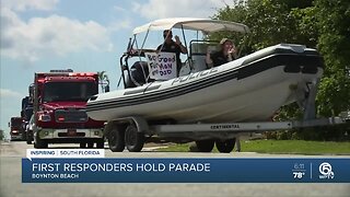 First responders hold parade in Boynton Beach