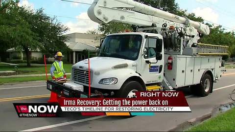 Irma Recovery: Getting the power back on